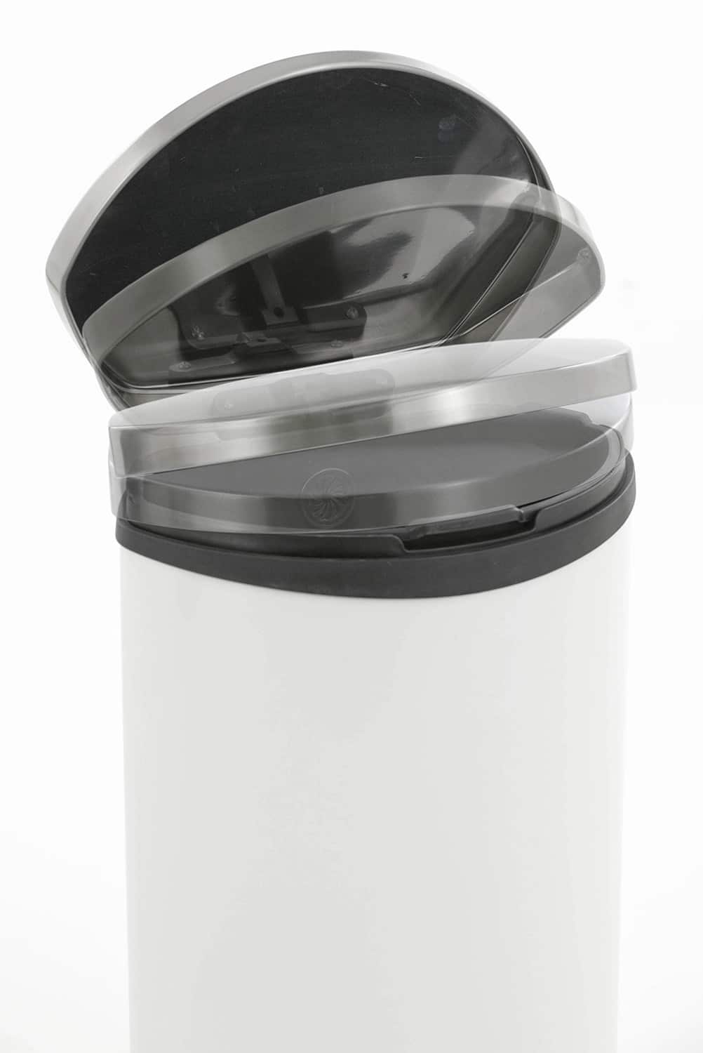 Shell Bin Step Bin 30L White