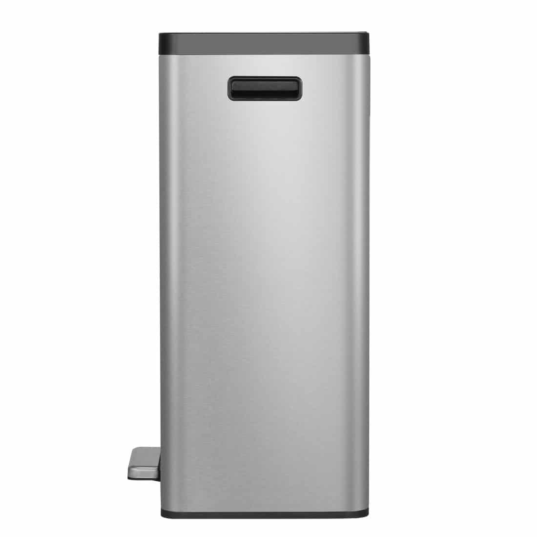 EcoCasa II Step Bin 45L Matt s/s