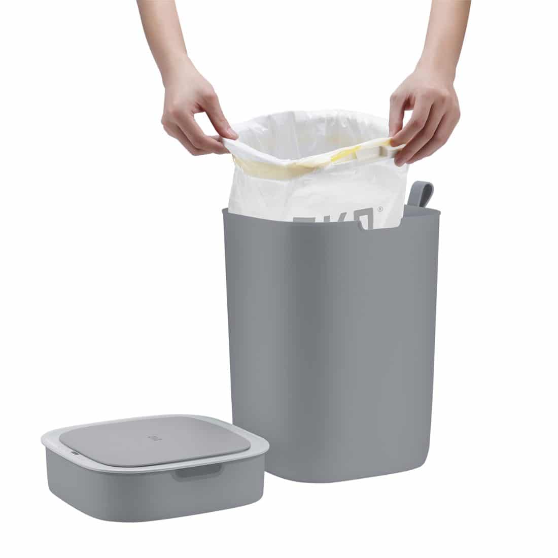 Morandi Smart Sensor Bin 12L Grey