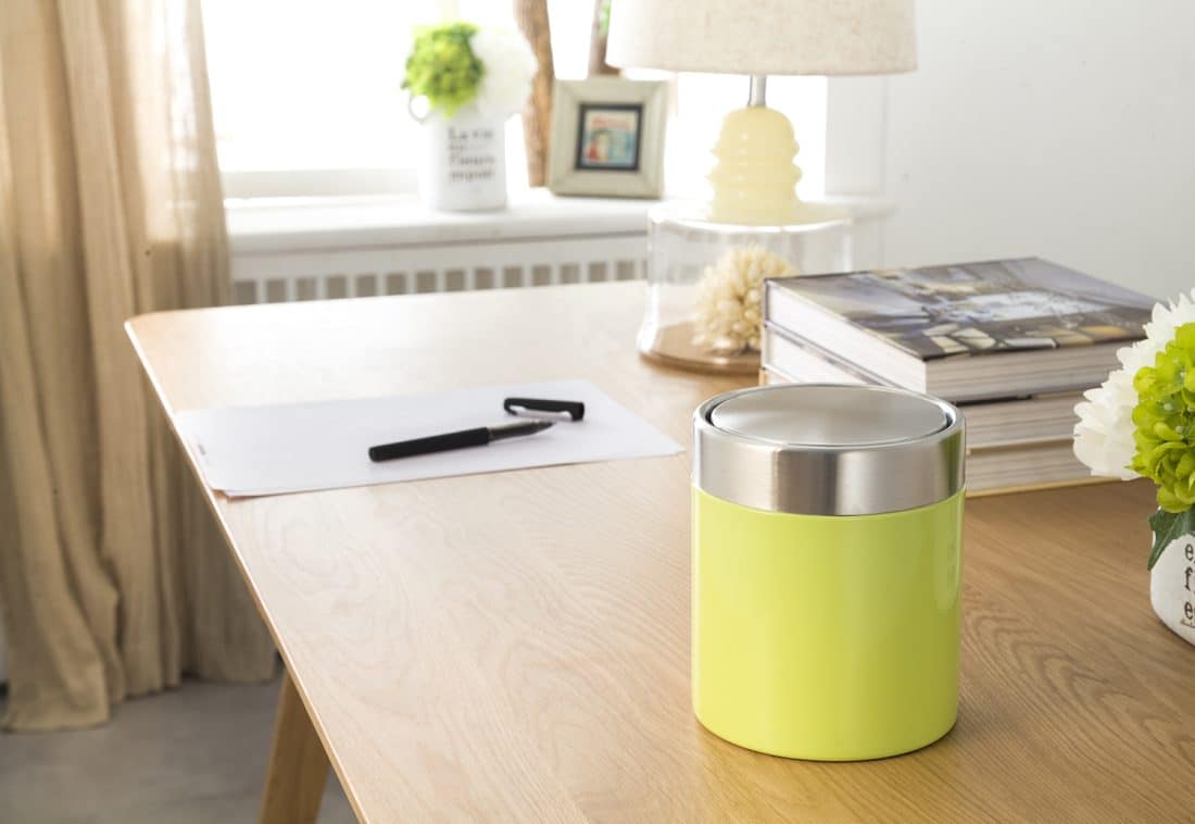 Fandy Table Trash Bin 1,5L Lime