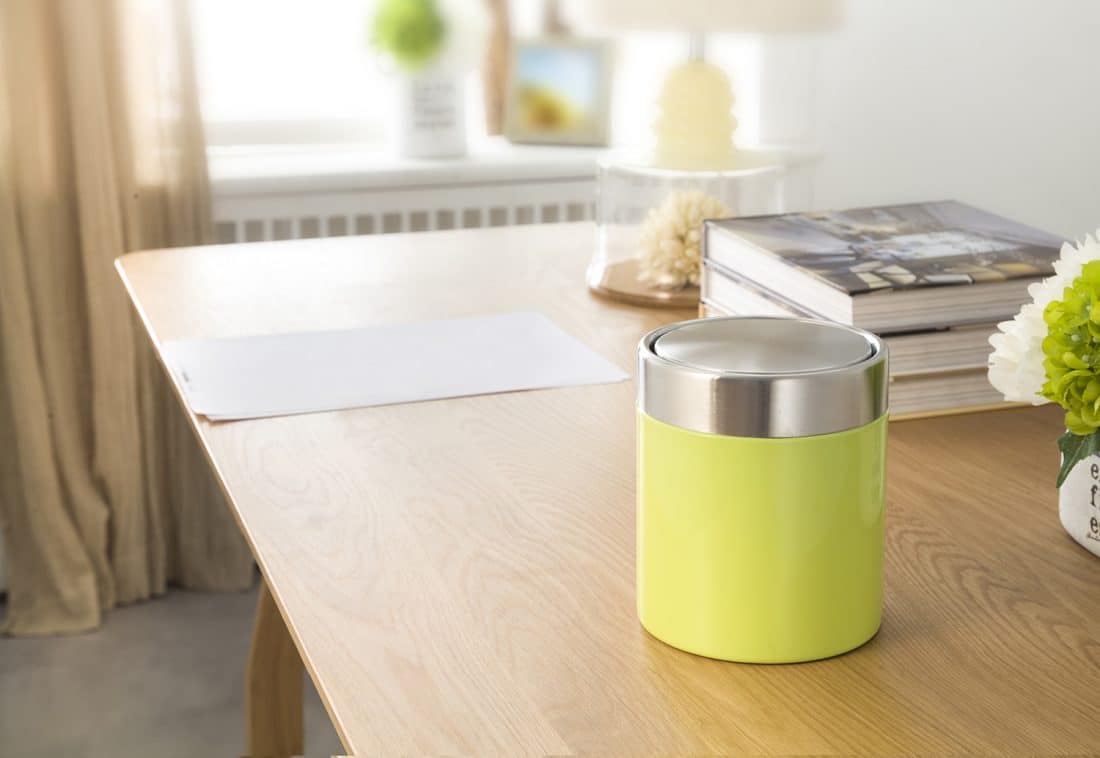 Fandy Table Trash Bin 1,5L Lime