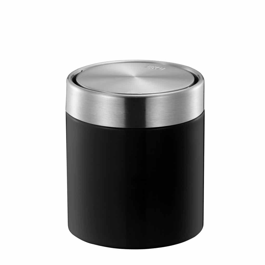 Fandy Table Trash Bin 1,5L Matt Black