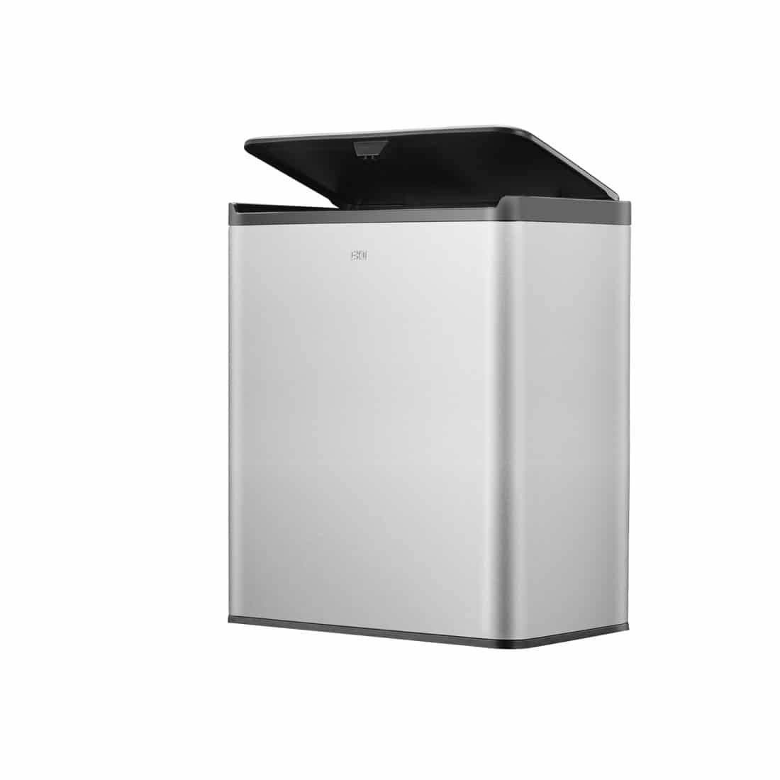 Essential Touch Recycle Bin 20+20L Matt s/s