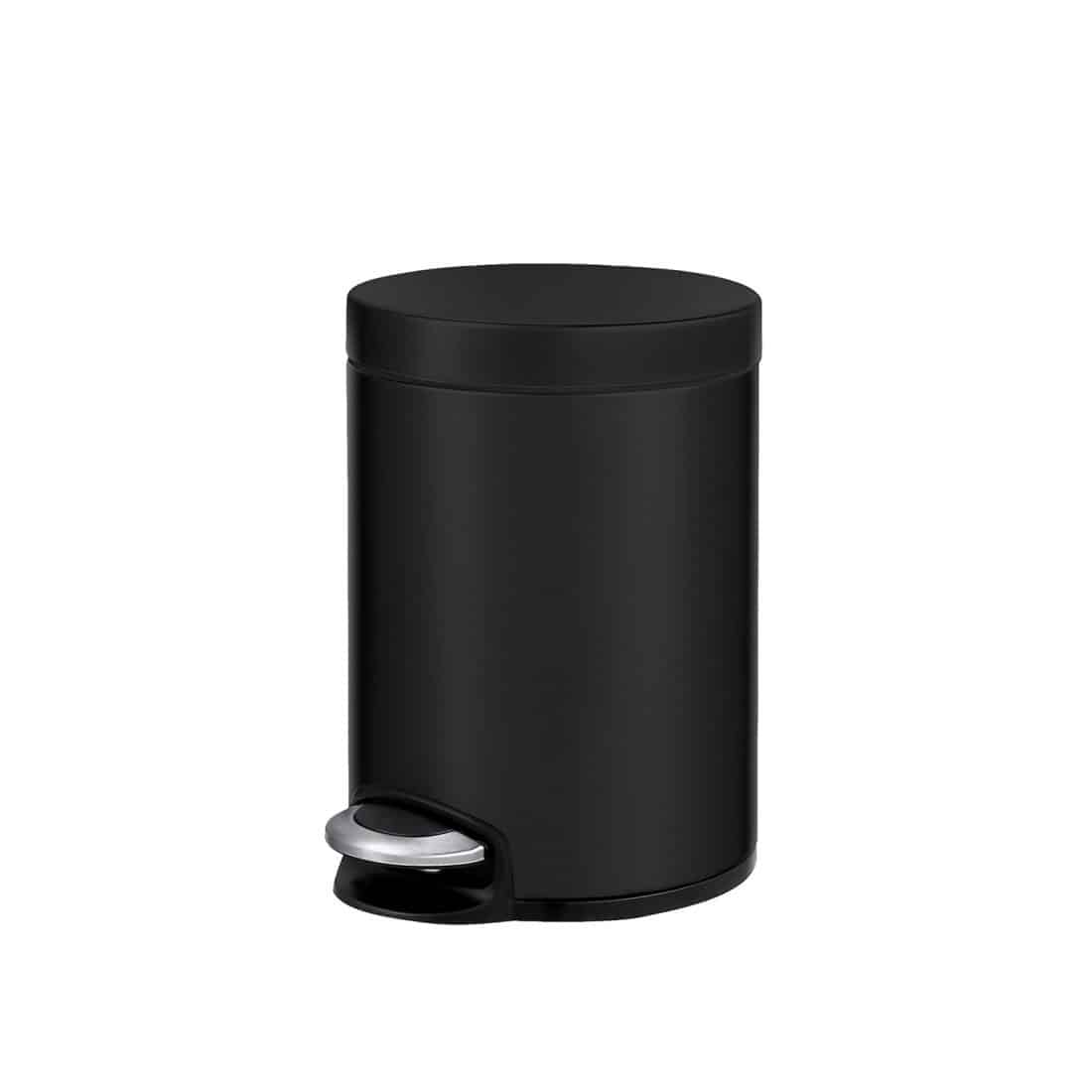 Serene Pedal Bin 5l Matt Black