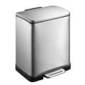 E-Cube Recycle Step Bin 10+9L Matt s/s