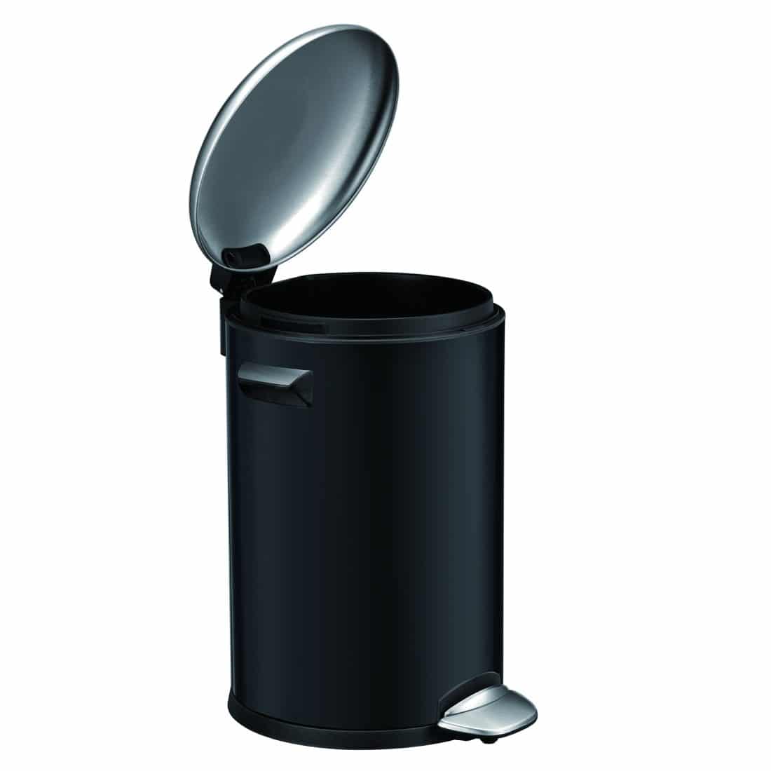 Belle Deluxe Step Bin 3L Black