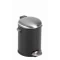 Belle Deluxe Step Bin 5l Black