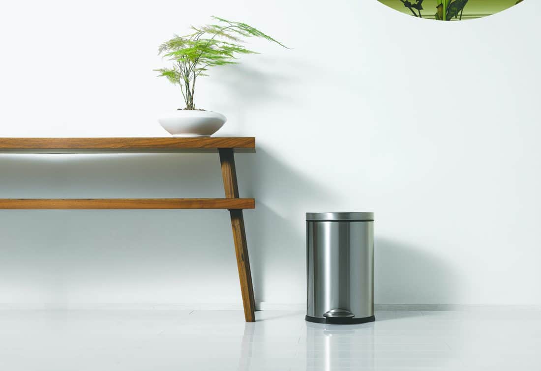 Luna Step Bin 5L Matt s/s