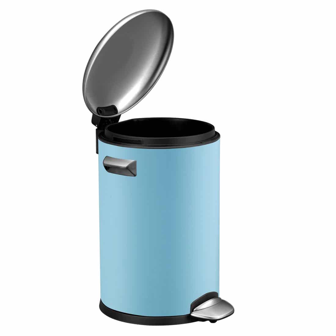 Belle Deluxe Step Bin 3L Light Blue