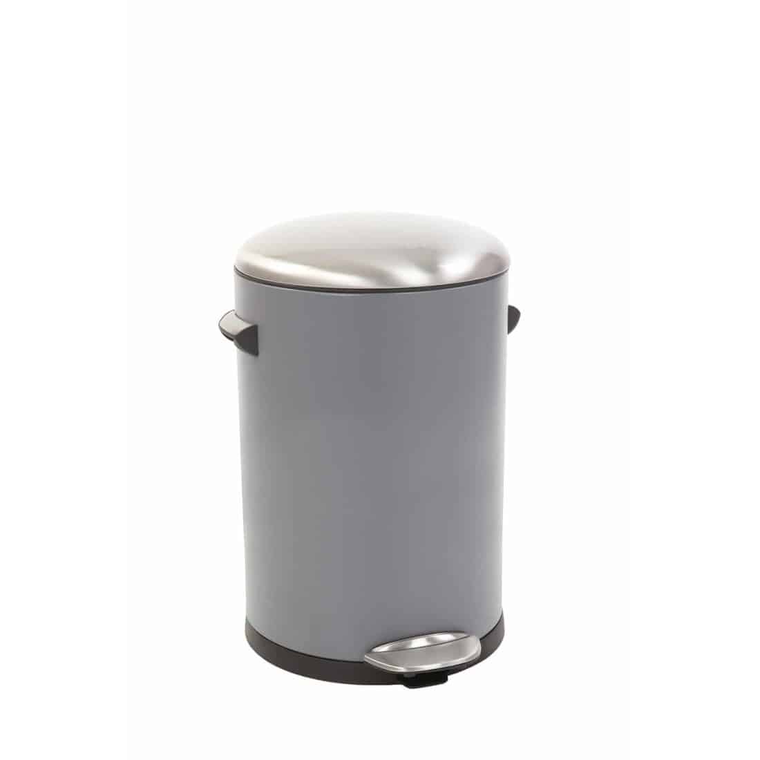 Belle Deluxe Step Bin 12l Grey