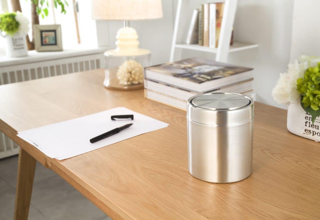 Fandy Table Trash Bin 1,5L Matt s/s