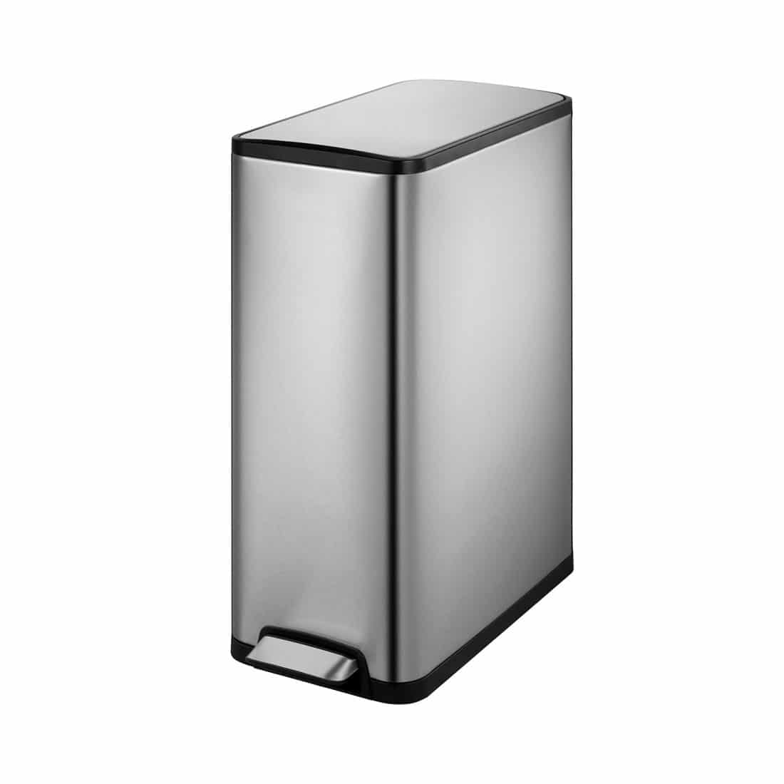 Ecoslim Recycle Step Bin 20+20L Matt s/s