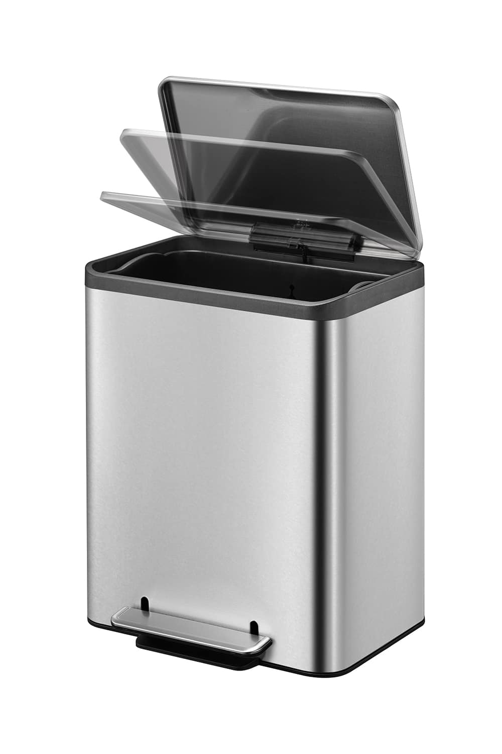 EcoCasa Step Bin 30L Matt s/s