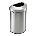 Urban Semi-round Bin 80L Matt s/s